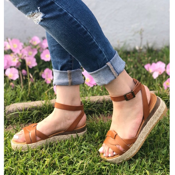 🔅Size 10🔅Espadrilles Platform Sandals Twine - Picture 2 of 8